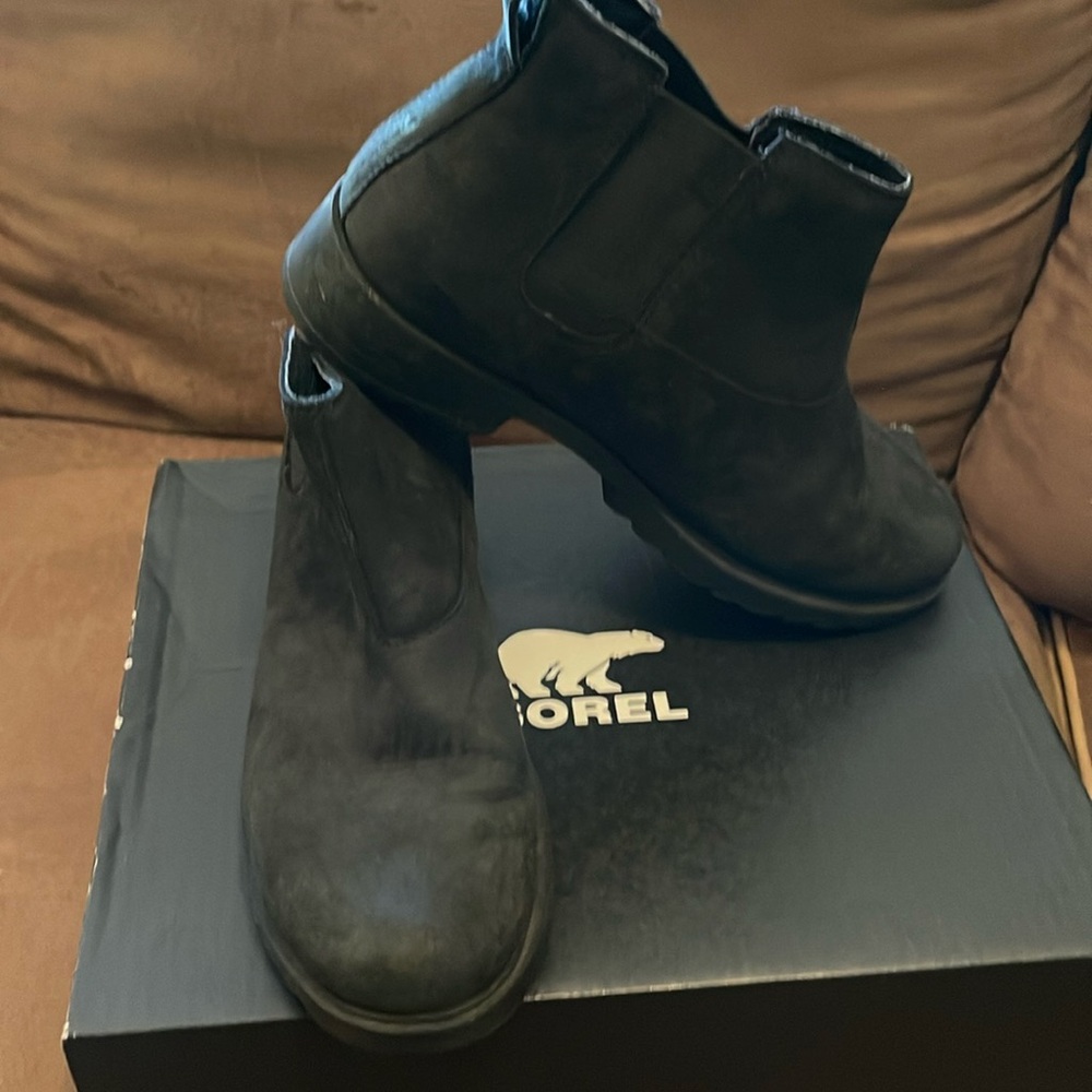 Sorrel booties waterproof!